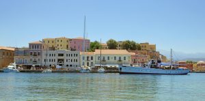 Old Venetian harbour of Chania, Crete