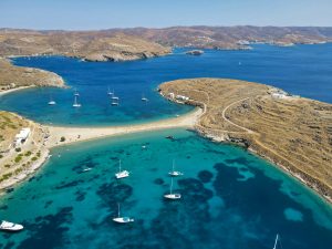 Kolona beach, Kythnos